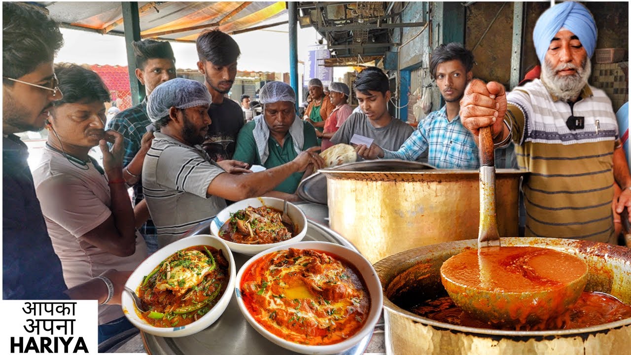 68 year old Singh Saab da DESI PUNJABI DHABA | यहां लगती है Bhukkad भीड़ Punjab Street Food | Harry Uppal
