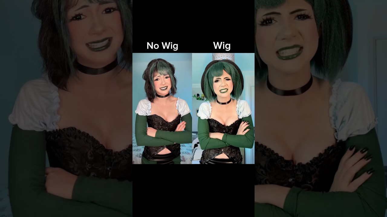 Wig VS no wig, which do you prefer? - Total Drama Island Cosplay #cartoon #cosplay #cosplayer