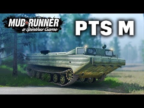 Видео: Spintires: MudRunner обзор мода [ PTS M ] ТАЩИТ