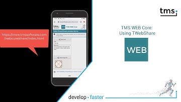 TMS WEB Core : Using TWebShare