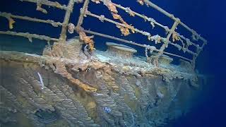New underwater footage shows Titanic wreck deteriorating
