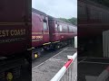 Harry Potter steam train heading for Glenfinnan viaduct and Mallaig 🚂🚂🚂