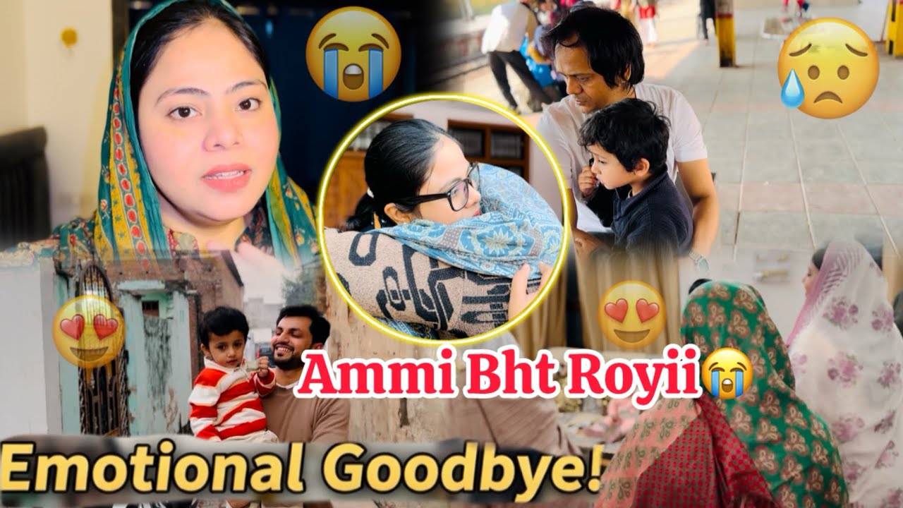 Nand K Sasural Gaye😇| Alvida Maudaha🥺Is Baar Ammi Bht Rone Lagi😭| #vlog 