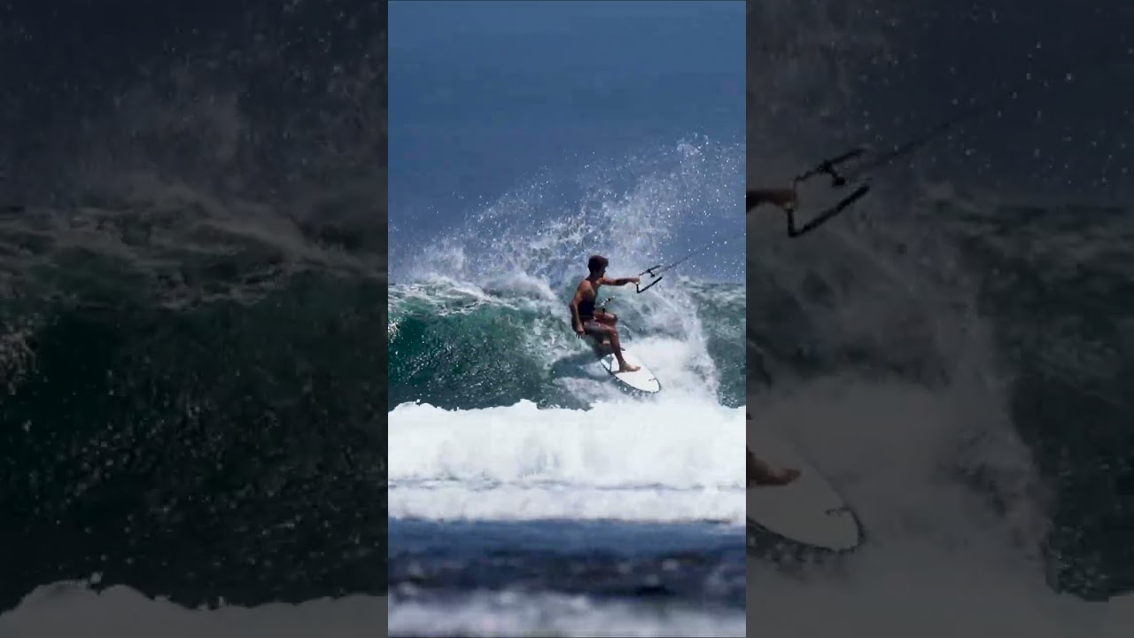 Peak to Peak Thrills with Gabriel Benetton on the Green Room 3! #CoreKites #Kitesurfing