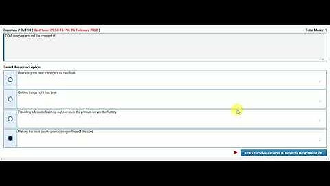 MGT211 - Introduction to Business Quiz 4 full Cheat solution