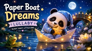 Paper Boat Dreams 🐼✨ | Gentle Baby Panda Lullaby | Sleepy Time Song screenshot 3