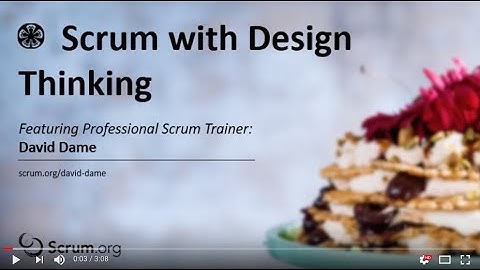 Scrum with Design Thinking