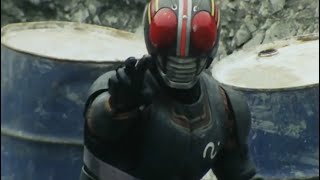 Kamen Rider Black vs Salamander Mutant