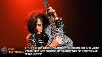 STEVE STEVENS On BILLY IDOL 2023 Tour: “I Want to Play Those Songs Live Exactly as I Recorded Them”