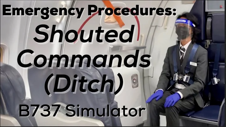 Shouted Commands: B737 Ditching Evacuation | Seneca College