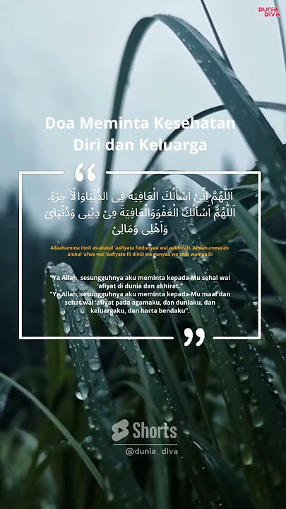 DOA MEMOHON KESEHATAN #story #storywa #shortvideo #shorts