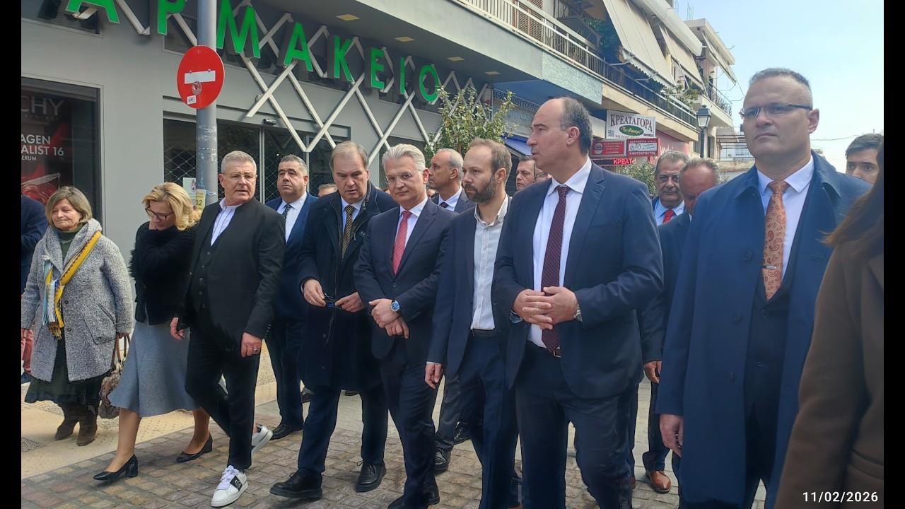 Ο Περιφερειάρχης Δ. Πτωχός στον εορτασμό του Αγίου Βλασίου