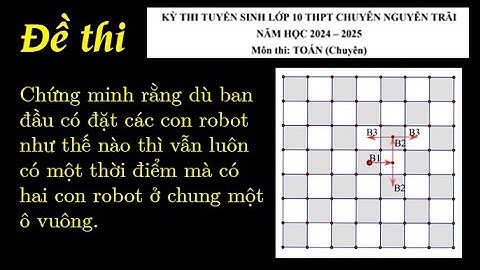 Bài cuối 10 Chuyên Nguyễn Trãi 2024-2025: Nguyên lý Dirichlet - Thú vị!