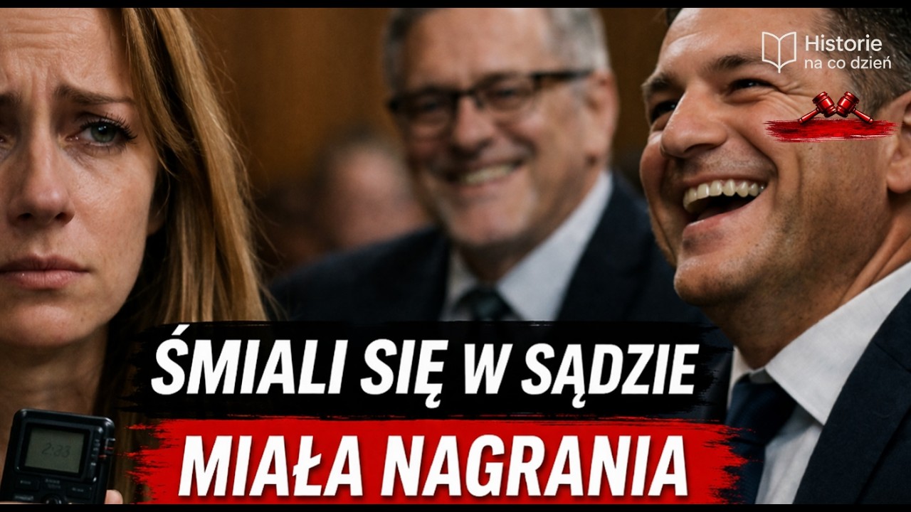 Hrabia Majewski odwrócił się do mnie i zaśmiał głośno, tak żeby wszyscy na sali to usłyszeli. „Proszę się nie martwić, wysoki sądzie. Moja żona nie ma ani prawnika, ani dowodów, ani pieniędzy. Ta...