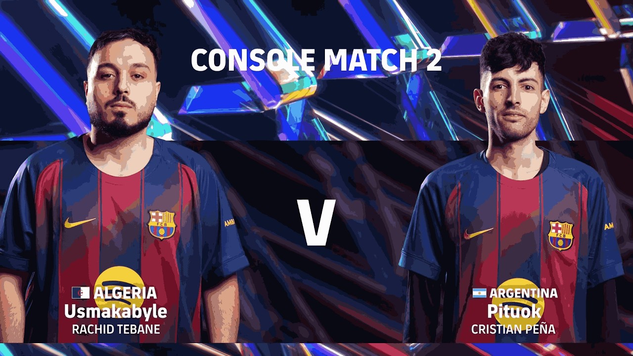 pituok 🇦🇷 vs Usmakabyle 🇩🇿 - FC Barcelona Club Finals - Match 2. Channel B
