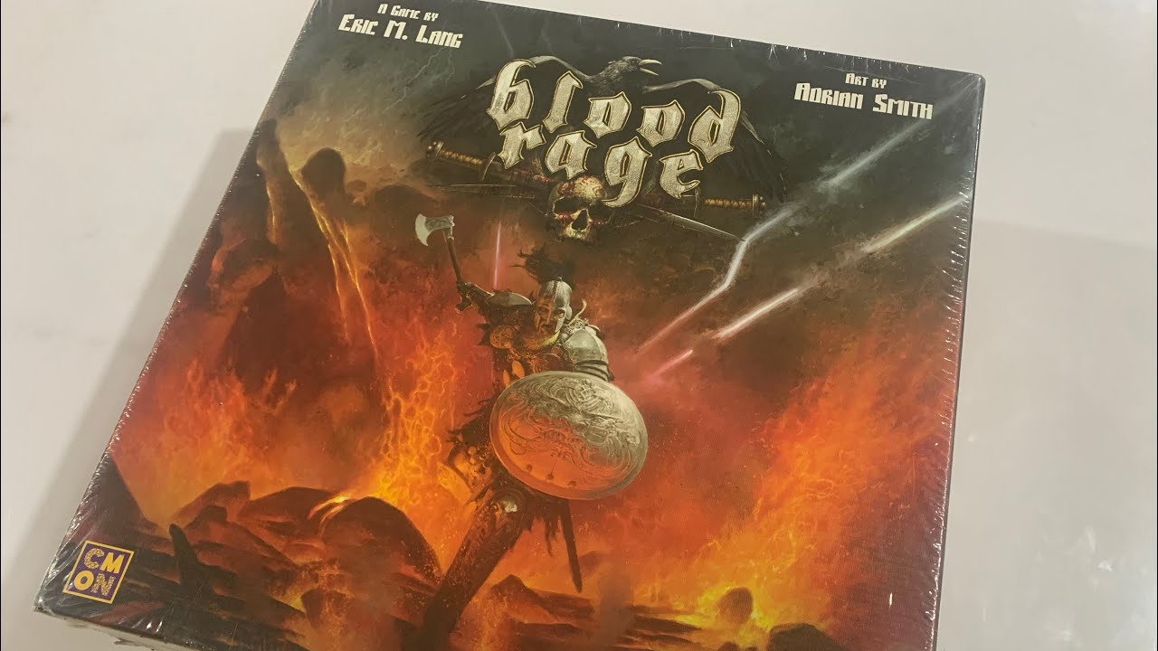 Blood Rage (2015) - Boardgame Tutorial Ala Dodo