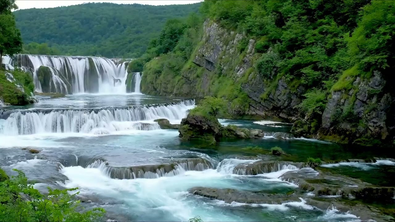 Powerful Waterfall & River Sounds 🌊 | Relax, Sleep Fast & Reduce Anxiety