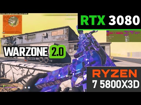 Call of Duty: Warzone 2.0 | RTX 3080 | Ryzen 7 5800X3D | Competitive Settings 200 fps!