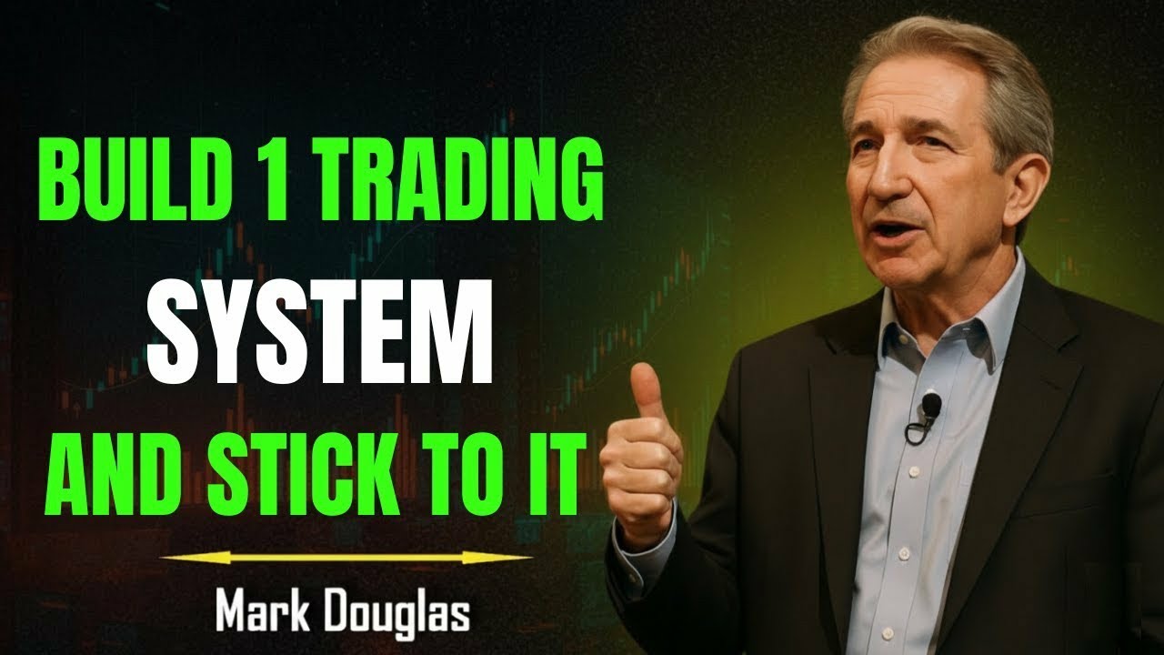 Build one trading system and stick to it I Mark Douglas Speech The Discipline Trader | Hindi