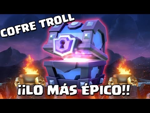 EL Cofre Troll más ÉPICO ¡¡NO QUIERO JUGAR ASÍ!! | El Cofre Troll | Clash Royale con TheAlvaro845