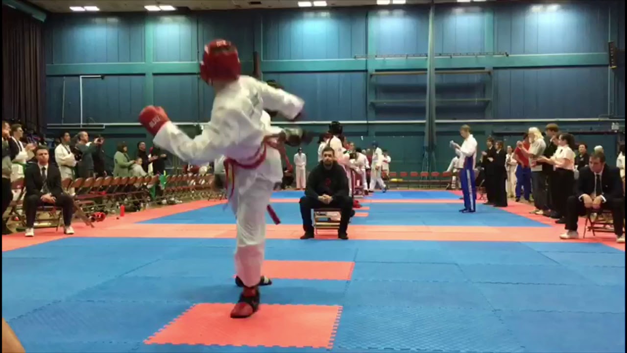 201902 PUMA TaeKwonDo International Open Veterans Red Belt Sparring