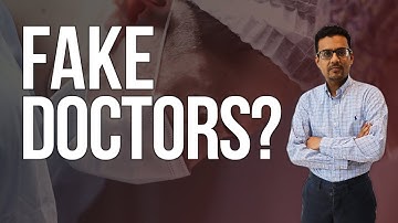 Fake Doctors in the NHS?