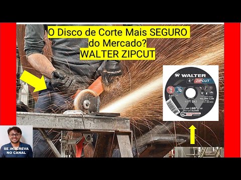 O Disco de Corte Mais SEGURO do Mercado? WALTER ZIPCUT  Participação do  Marcos / Engenheiro Júlio G 