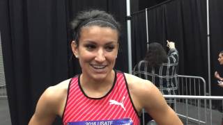 Jenna Prandini discusses 60-meter finish, pride in Oregon Ducks NCAA sweep