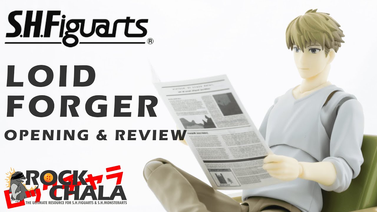 【Rockchala】S.H Figuarts Spy Family Loid Forger Casual Ver Review Unboxing
