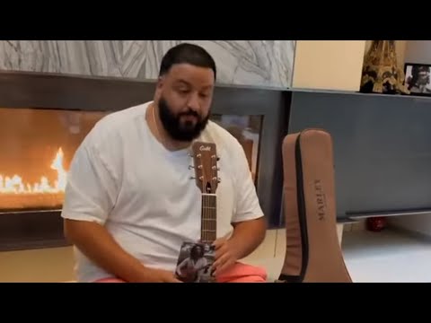 DJ KHALED got a new guitar