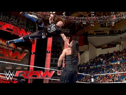 Roman Reigns vs. Alberto Del Rio: Raw, April 25, 2016