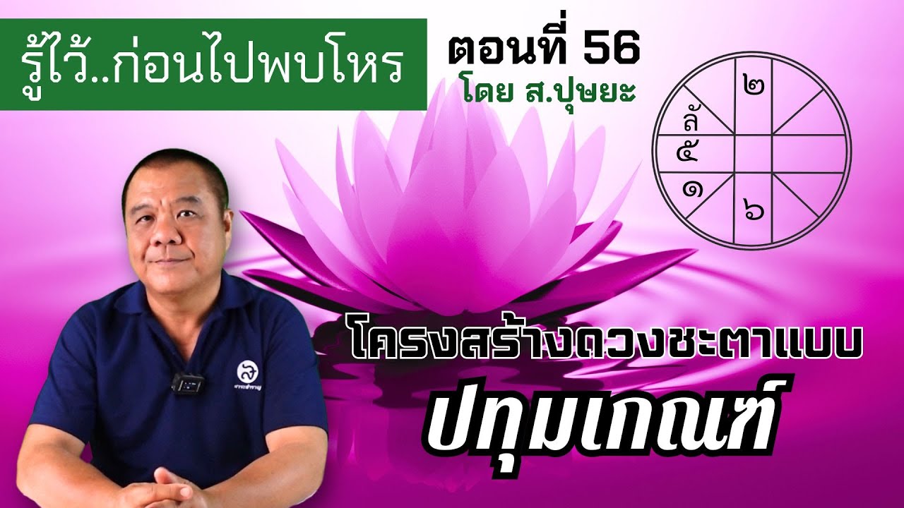 รู้ไว้ก่อนไปพบโหร ตอนที่ 56 โครงสร้างดวงชะตาแบบ