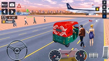Tuk Tuk Auto Rickshaw Sim #3 - Gameply Walkthrough Man Woman Transfer Android Place Android Ios Game