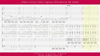 [Share Guitar Tabs] Zagreus (Periphery) HD 1080p