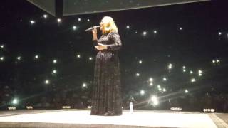 Adele - Someone Like You live in Antwerp at the Sportpaleis the 15/06/16