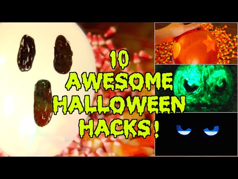 10 Cheap & Easy Halloween LIFE HACKS!