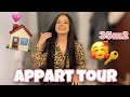 JE VOUS FAIS VISITER MON PREMIER APPART ft.MON MEC (appartement tour)