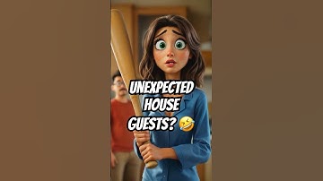 Unexpected House Guests? A Hilarious Twist! 🤣 #aihumor #funny