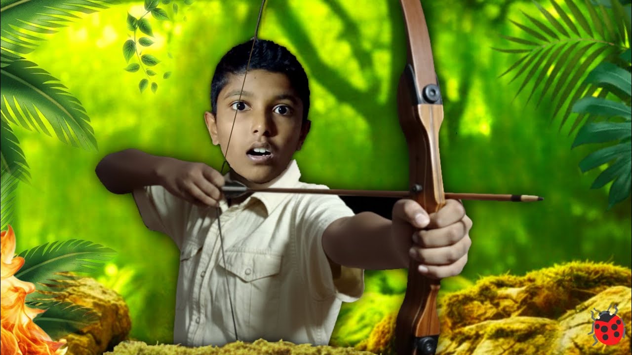 ගල් යුගයේ පැය 24ක්! | l survived 24 hours in stone age | Bravely Ghost 