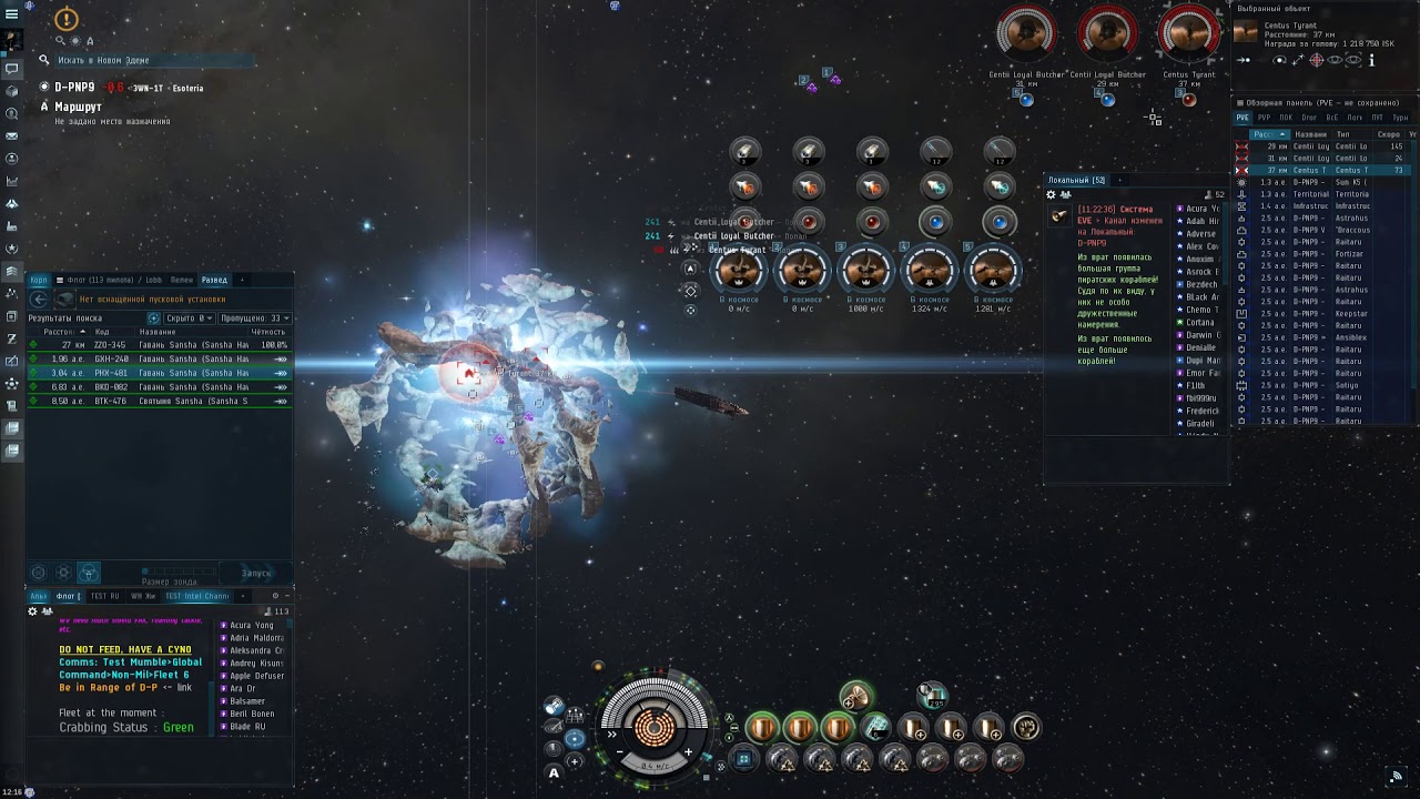 EVE Online PVE на Мазере, Учимся Крабить Гавани YouTube