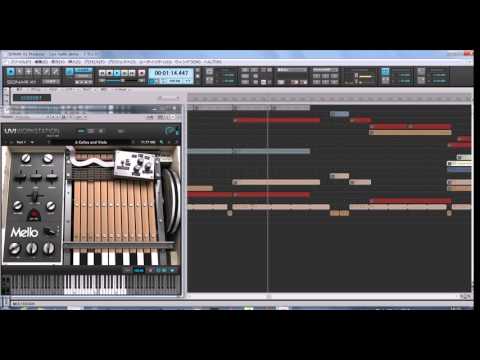 UVI Vintage Vault- Mello(Mellotron)demo