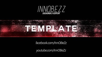 Youtube Banner Template | Red (LINK IN DESCRIPTION)