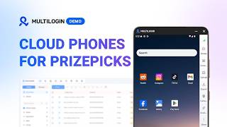 Run PrizePicks on Cloud Phones | Multilogin Tutorial