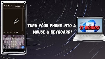 Use Your Phone As a Mouse and Keyboard on PC - iOS and Android