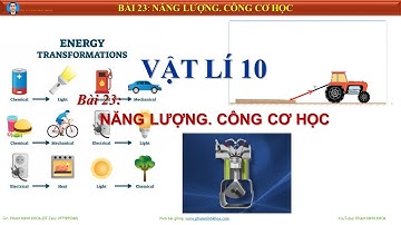 VẬT LÍ 10 - KNTT - BÀI 23. NĂNG LƯỢNG. CÔNG CƠ HỌC