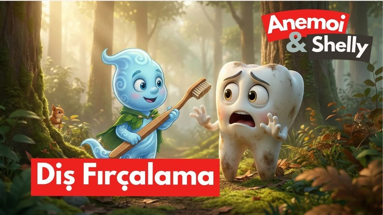 Diş Fırçalama Şarkısı 🪥 | Çocuk Şarkıları | Diş Sağlığı | 3–6 Yaş