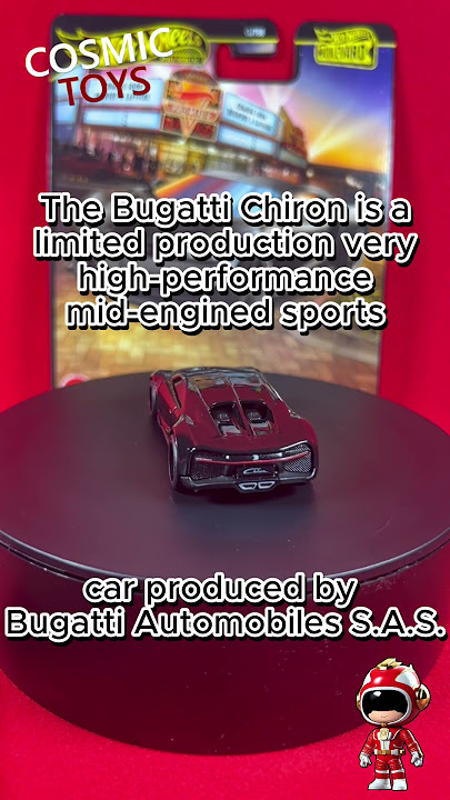 2016 Bugatti Chiron (Nocturne Black) - HotWheels Boulevard #122 - Toy Car