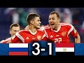 Russie  vs  egypte  31  rsum franais  cdm groupe a  le film du match