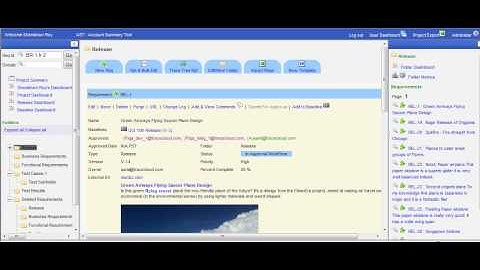 Requirements Approval Workflow using TraceCloud