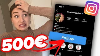 500 € - Wenn Du Mir Auf Instagram Folgst ! | Bibi